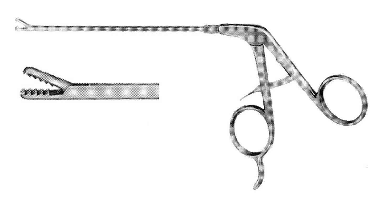 GRASPİNG FORSEPS WİTHOUT RATCHET ÇAP 3.5MM